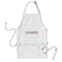 1st Amendment: protecting offensive speech Apron