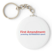 1st Amendment: protecting speech. Key Chains