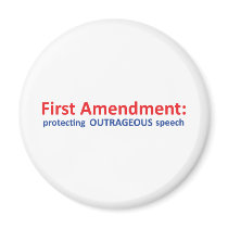 1st Amendment: protecting speech. Magnets