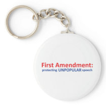 1st Amendment: protecting unpopular speech. Key Chain