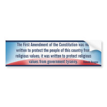 1st Amendment Reason (Reagan) bumper stickers