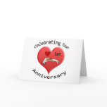 1st. Anniversary Greeting Cards