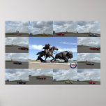 1st Annual Buffalo Bill Corvette Show Poker Run Print