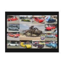 1st Annual Buffalo Bill Corvette Show postcards