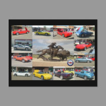 1st Annual Buffalo Bill Corvette Show postcards by wksimages 1st Annual Buffalo Bill Corvette Show postcards