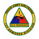 1st Armored Division Girlfriend shirt