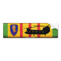 1st Aviation Bde CH-47 Chinook VSM Bumper Sticker