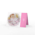 1st baby birthday card
