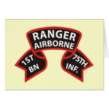 1st Battalion 75th Infantry Ranger A/B Cards