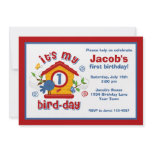1st Bird Day Party Invitation