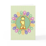 1st Birthday Balloons Greeting Card