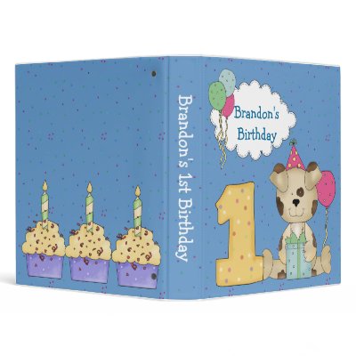 1st Birthday Binder by stationeryshop