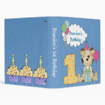 1st Birthday Binder