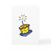 1st Birthday Cake Cards