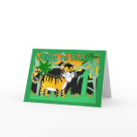 1st Birthday Card - Tiger