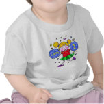 1st birthday cheerleader girl gift t-shirts