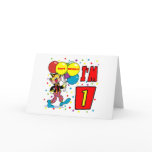 1st Birthday Clown Birthday Greeting Card
