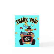 1st Birthday Clown Greeting Card