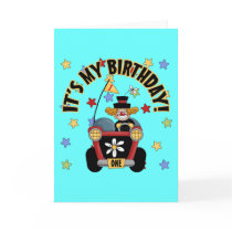 1st Birthday Clown Greeting Cards