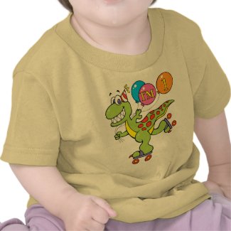 1st Birthday Dinosaur shirt