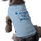 dog_sleeveless - It's my 1st Birthday Shirt for Dogs