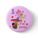 1st Birthday Fairy Buttons