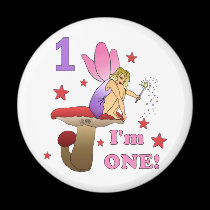 1st Birthday Fairy magnets