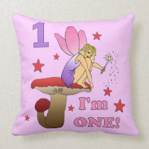1st Birthday Fairy pillows