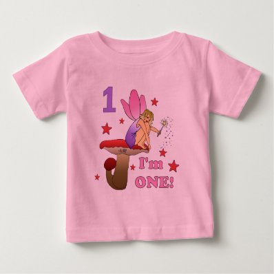 1st Birthday Fairy Tees