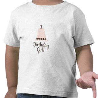 1st Birthday Girl T-Shirt shirt