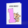 1st Birthday Greeting Card