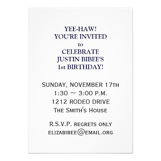 1st BIRTHDAY INVITATIONS