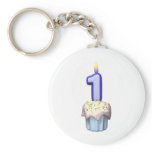 1st Birthday Key Chains