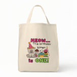 1st Birthday Kitten Tshirts and Gifts Canvas Bags