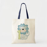 1st Birthday Lion Canvas Bag