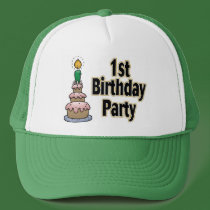 1st birthday party hat