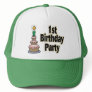 1st birthday party hat