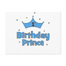 1st Birthday Prince Post Cards