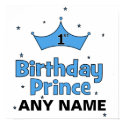 1st Birthday Prince Poster! posters