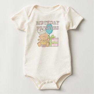 1st Birthday Princess With Crown Tshirts shirt