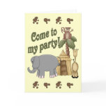 1st Birthday Safari Greeting Card