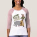 Ladies 3/4 Sleeve Raglan (Fitted)