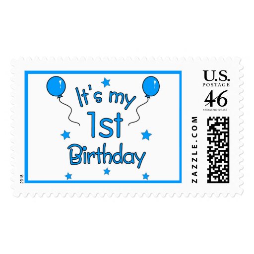 1st Birthday Stamps