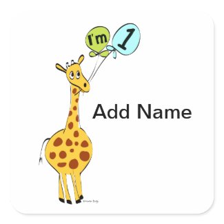 1st Birthday sticker