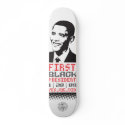 1st black prez skateboard