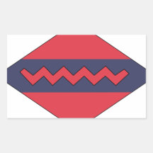 1st Canadian A.G.R.A Rectangle Sticker