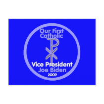 1st CATHOLIC VP Postcard