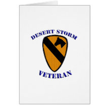 1st Cav Desert Storm Veteran Cards