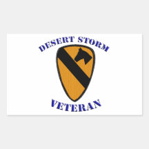 1st Cav Desert Storm Veteran Stickers