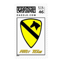 1st CAV  postage